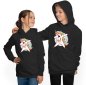 Preview: Children's Hoodie Hooded Sweater - Unicorn dab dance move i206